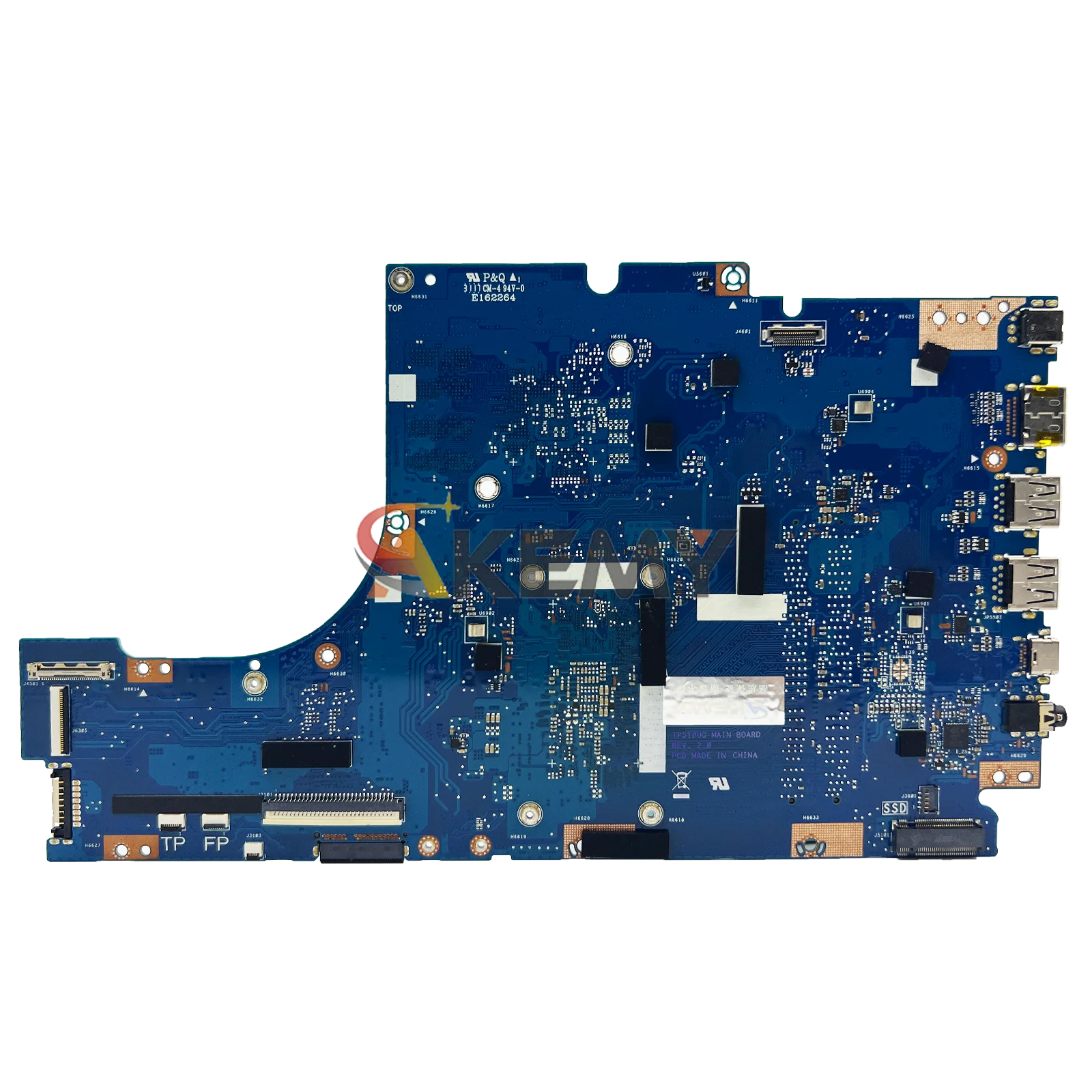 ASUS VivoBook Flip TP510UAR TP510UQ TP510UF TP510U 노트북 메인보드(I3 I5 I7 CPU 포함)용 TP510UA 노트북 마더보드
