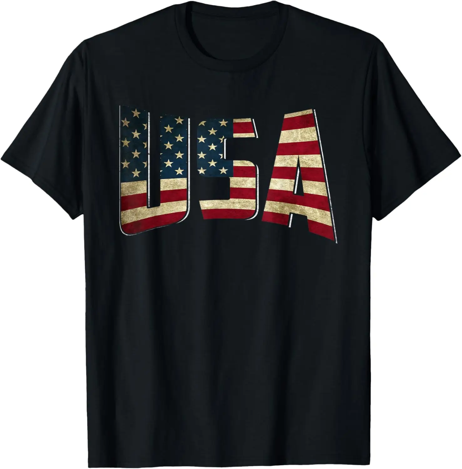 

New style for men and women-USA US Flag Patriotic 4th of July America Gifts Boys Girls T-Shirt