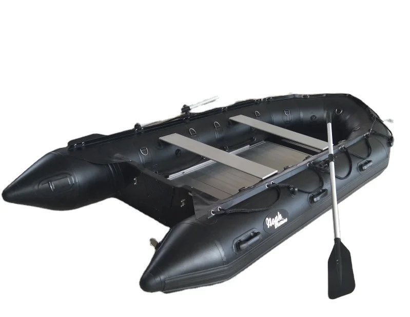 3.3m Aluminum Floor PVC Inflatable Quick Boat Assault Rescue Kayak For Sale