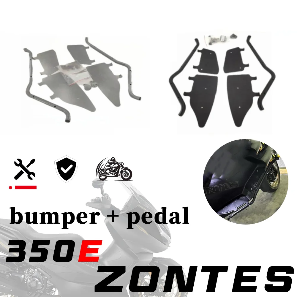 

Бампер и подставка для ног ZONTES 350E Высококачественный картридж для бампера с прожекторами и утолщенными стержнями против падения 350E