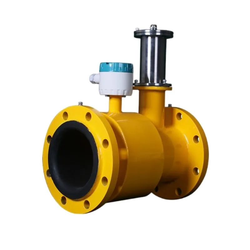 China Factory Non Full Pipe Electromagnetic Flow Meter Remote Display RS485 Output For Wastewater Liquid Flow Measurement