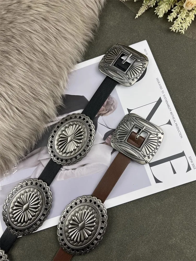 여성 패션 빈티지 PU 가죽 코르셋 여성 Cummerbund 코트 허리띠 드레스 Decration 와이드 벨트 J676