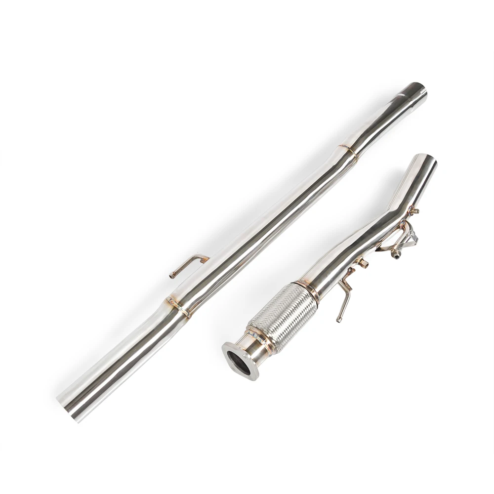

Automobile exhaust system middle pipe exhaust pipe middle pipe resonance pipe suitable for Mercedes-Benz AMG GLB 35 2.0T modific