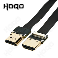 10cm 20cm 50cm FPV HDMI Type A Male To Male HDMI FPC Flat Micro MINI HDMI-compatible Cable For Multicopter Aerial Photography