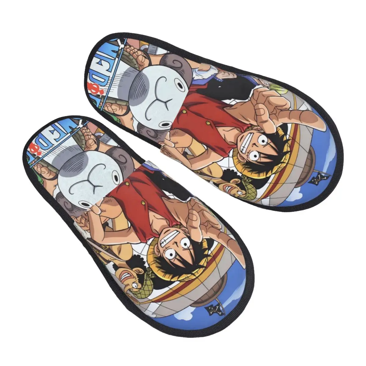 

Custom Z-Zoroes Wanted Soft Scuff Memory Foam Slippers Women Comics Spa House Shoes