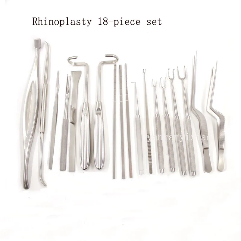 

Nasal plastic instrument set Joseph bone stripper nose bone knife double claw hook nose bone chisel rib cartilage stripper