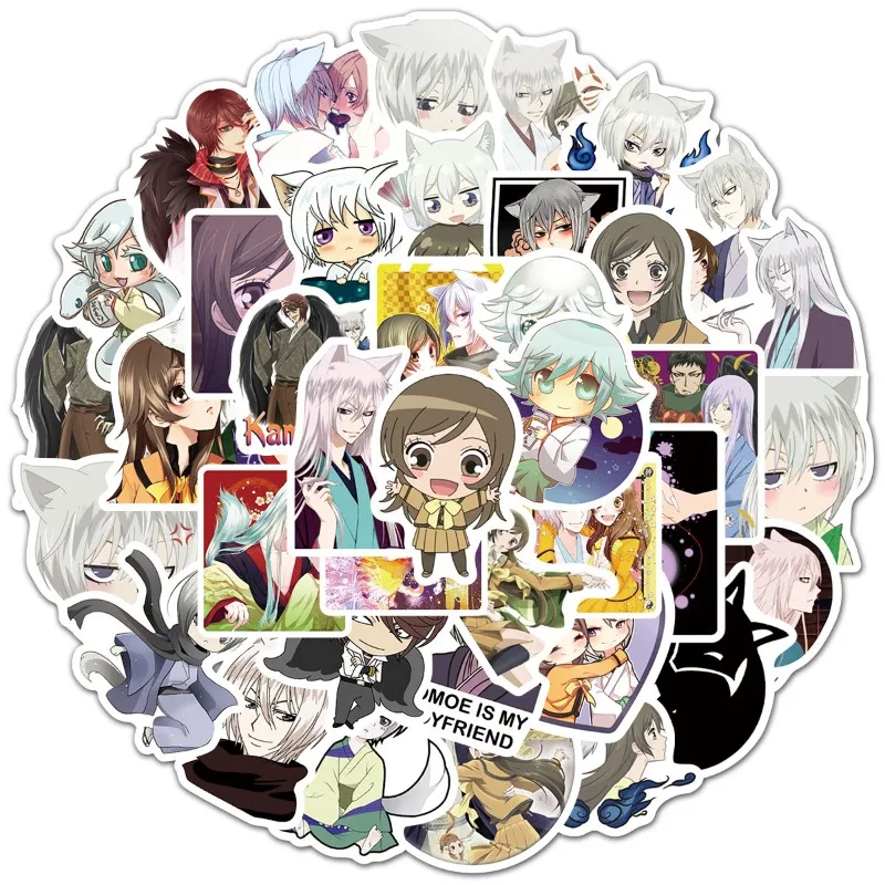 50 Stück Anime Kamisama Kiss Japanische Graffiti-Dekor-Aufkleber für Gepäck, Auto, Laptop, Wasserflasche & Handy