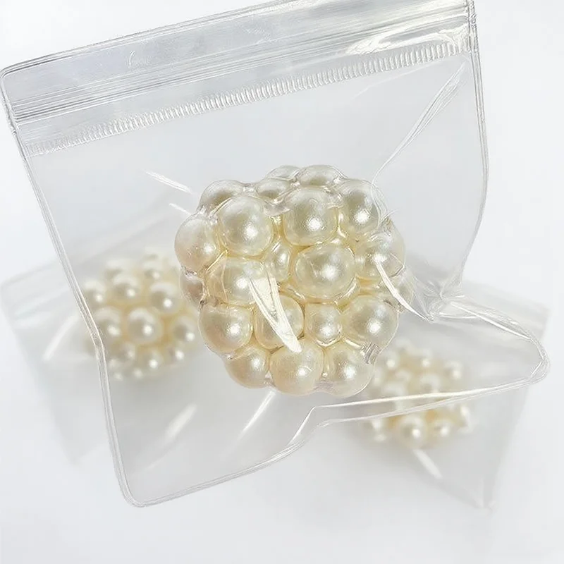 Squishy Pearl Stress Ball - Sensory Fidget Toy for Adults Kids Anxiety Relief, Squeeze Relax Gift