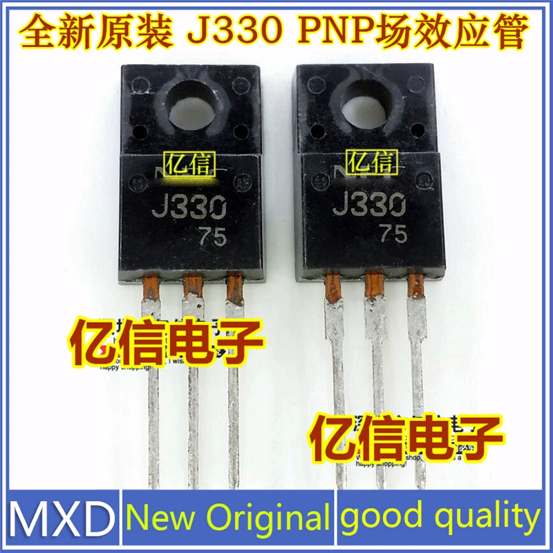 5Pcs/Lot New Original J330 2SJ330 PNP Channel Field Effect Mos Tube in-line TO220F Good Quality In Stock