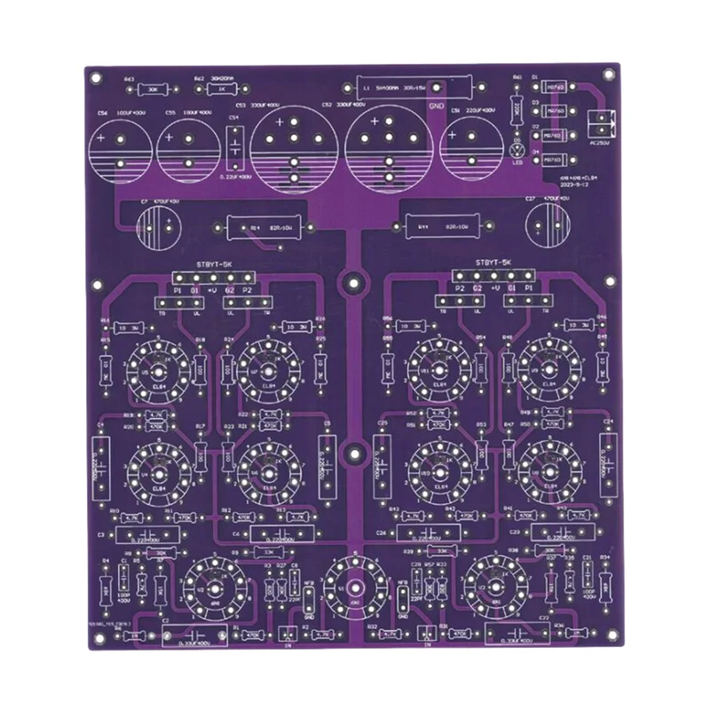 

Electronic tube gallbladder machine EL84 parallel push-pull gallbladder machine 2*20W gallbladder machine power amplifier PCB