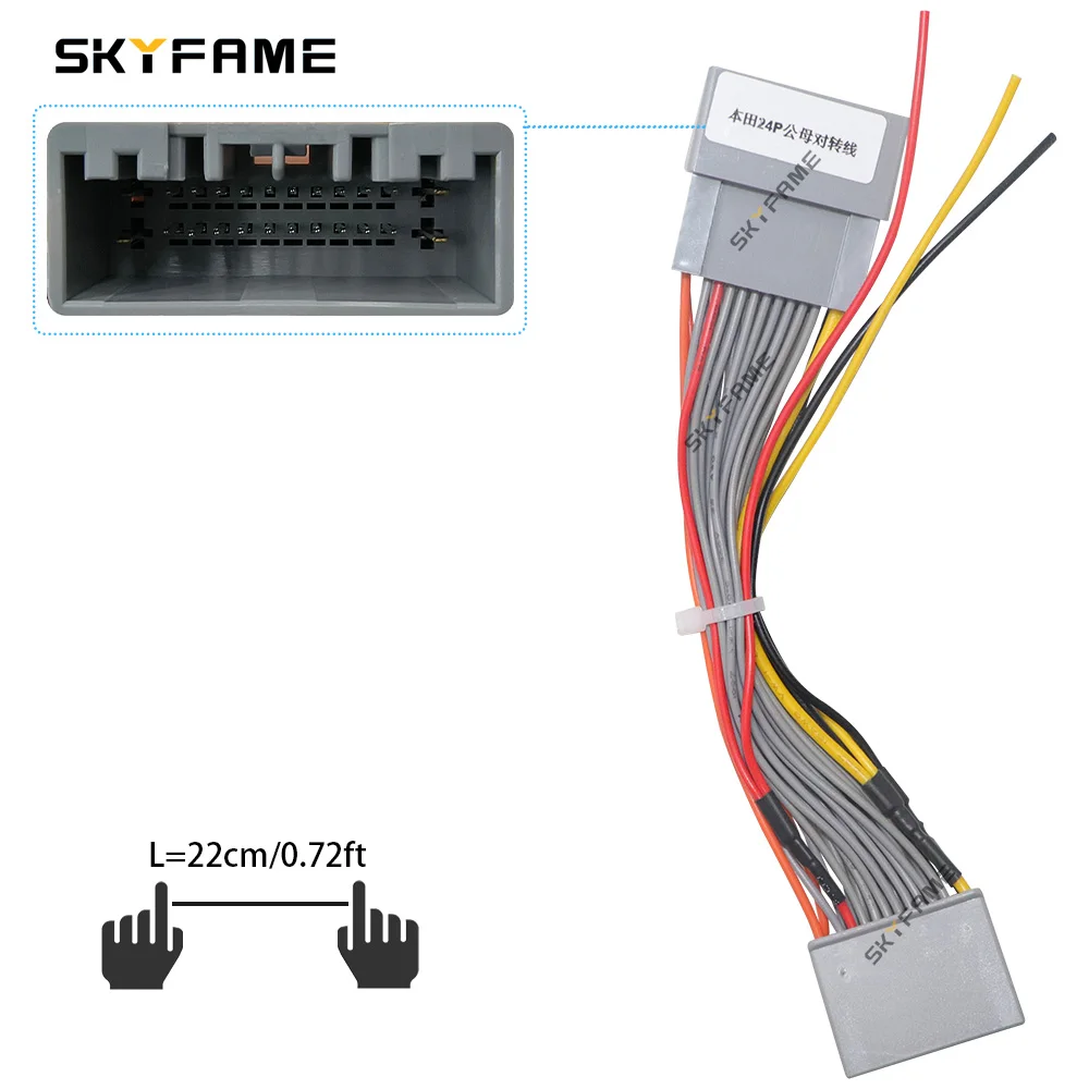 Skyfamcar 16Pin سلك تسخير محول Canbus صندوق فك لميتسوبيشي أوتلاندر كولت زائد Airtrek لانسر RP5-MT-101