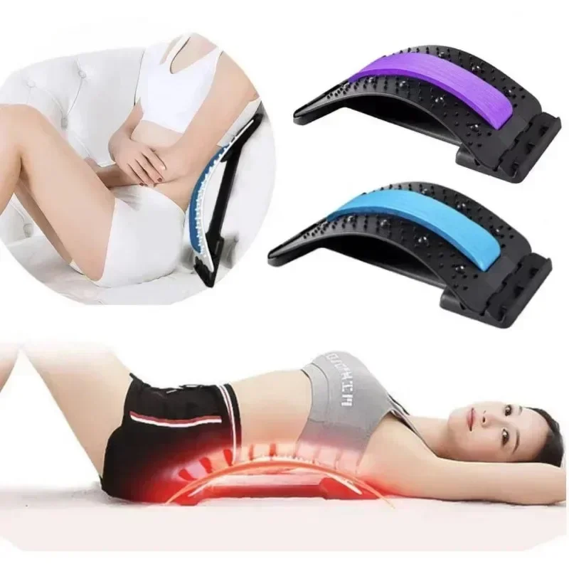

Lumbar Soothing Cushion, Waist Support Belt, Lumbar Pain and Strain Relief, Traction Massage Device, Lumbar Disc Corrector