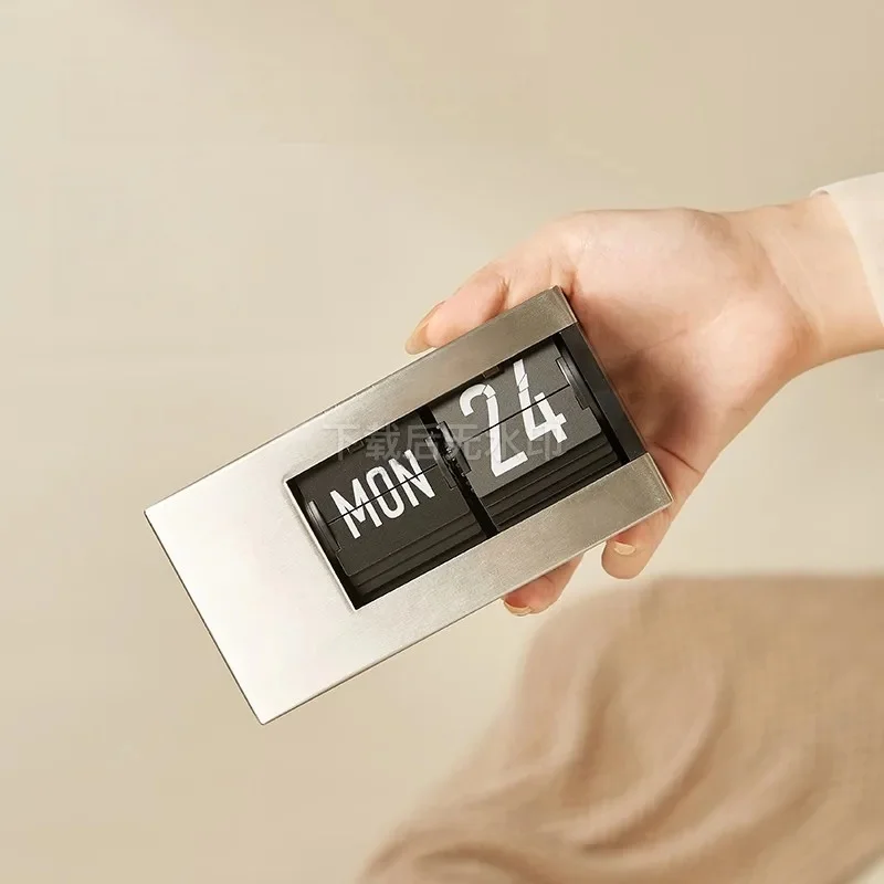 High-End Weekly Desk Calendar Perpetual Creative Design Modern Decor Ornament for Home Office Daily Schedule Display