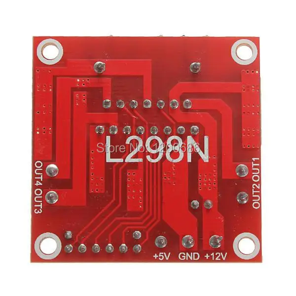 L298N for DC Stepper Motor Driver Module Controller Board Dual H Bridge for Arduino