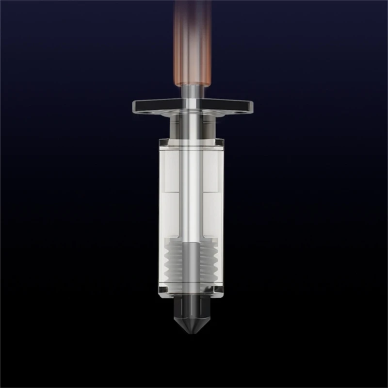 Advanced Hotend Tubes for Bambu Lab X1C/P1P2.0 3D Printer Hotend for Enhances Printing Capabilities Easy to Install QXNF