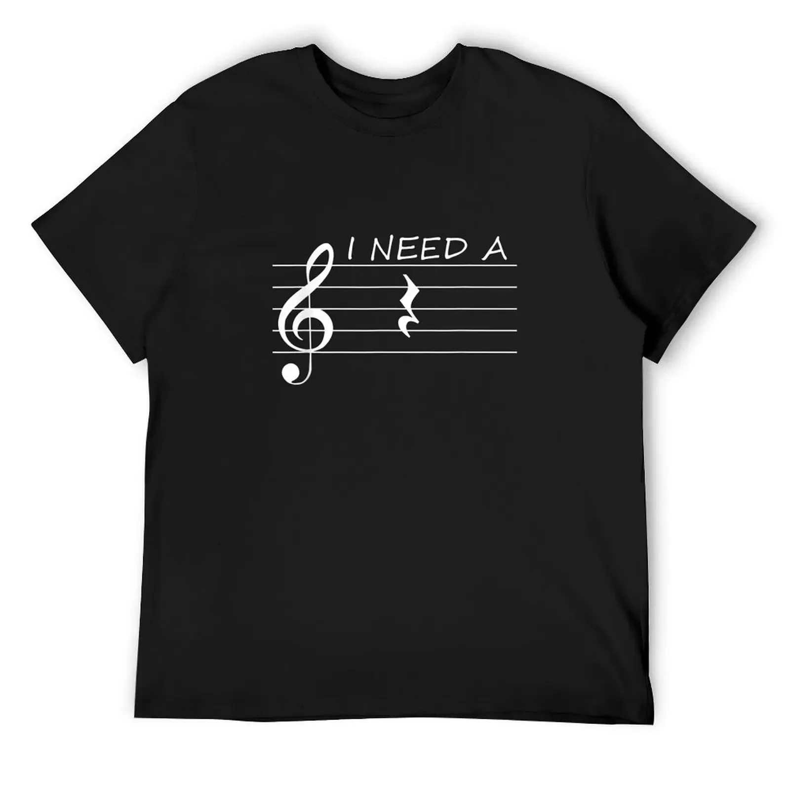 I Need A Break Rest Funny Music Band Choir Orchestra T-Shirt plain anime stuff mens designer clothes