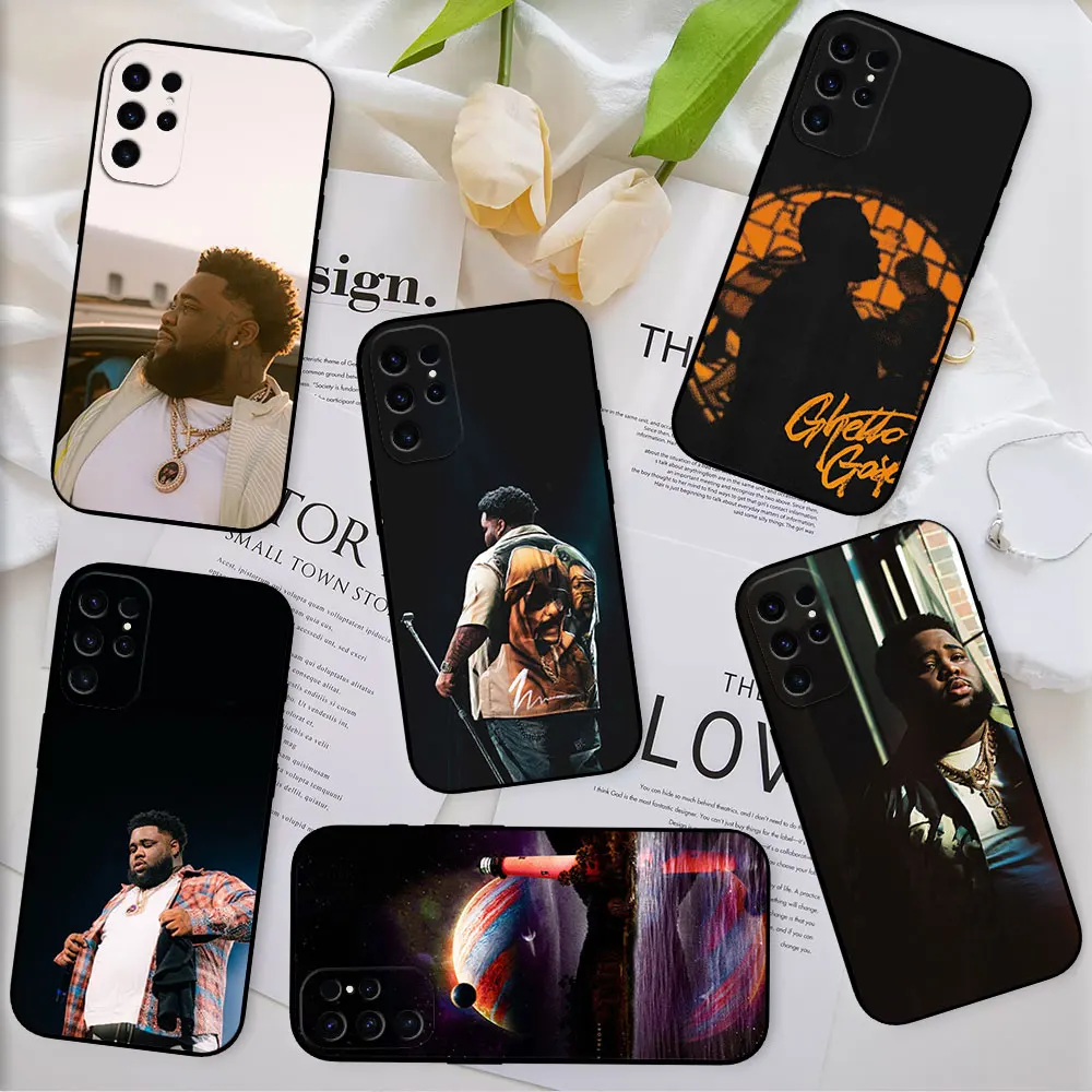 Rapper Rod Wave Last Lap For Samsung Galaxy A54 A71 A72 A73 S22 S23 Ultra Black Soft Cover Shell