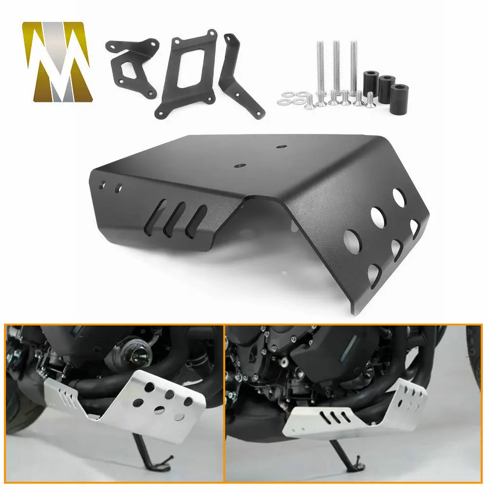 For Yamaha MT09 FZ09 XSR Tracer 900 Motorcycle Engine Base Chassis Protection Cover Plate MT 09 FZ 09 2014-2020 2021