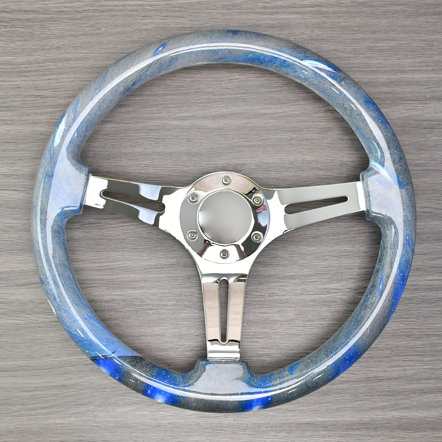 

Vintage Classic Retro18Inch 455mm Semi Trailer Real Wood Car Truck Vintage Wood Classical Steering Wheel