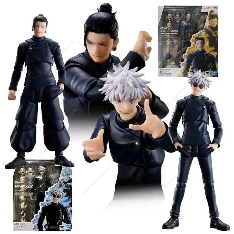 

Bandai Original S.H.Figuarts Jujutsu Kaisen Аниме Фигурка Geto Suguru Gojo Satoru Фигурка Игрушки Для Мальчиков Девочек Детские Подарки