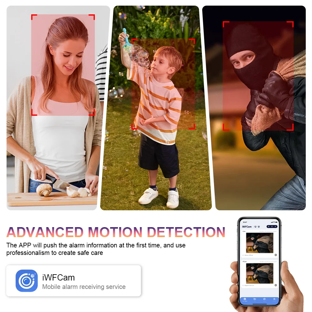 Mini WiFi Wireless IP Camera Mobile Monitor HD Night Vision Baby Remote Monitor Camera Security Infrared Bicycle Recorder 2025