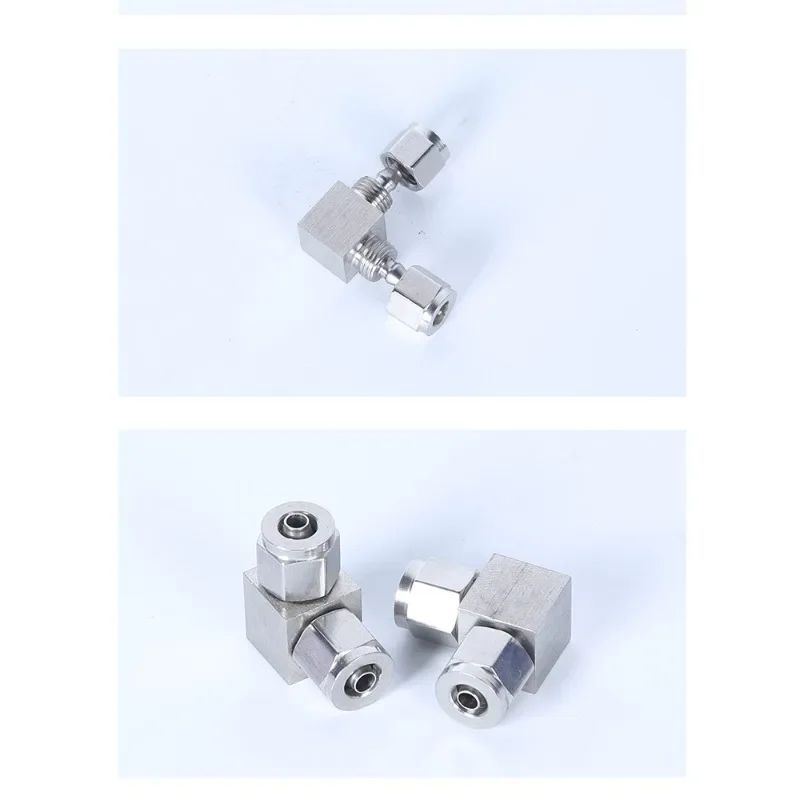 Equal Elbow 4 6 8 10 12 14 16 mm Hose Quick Twist Equal Coupler Connector 316L 304 Stainless Steel Pneumatic Air