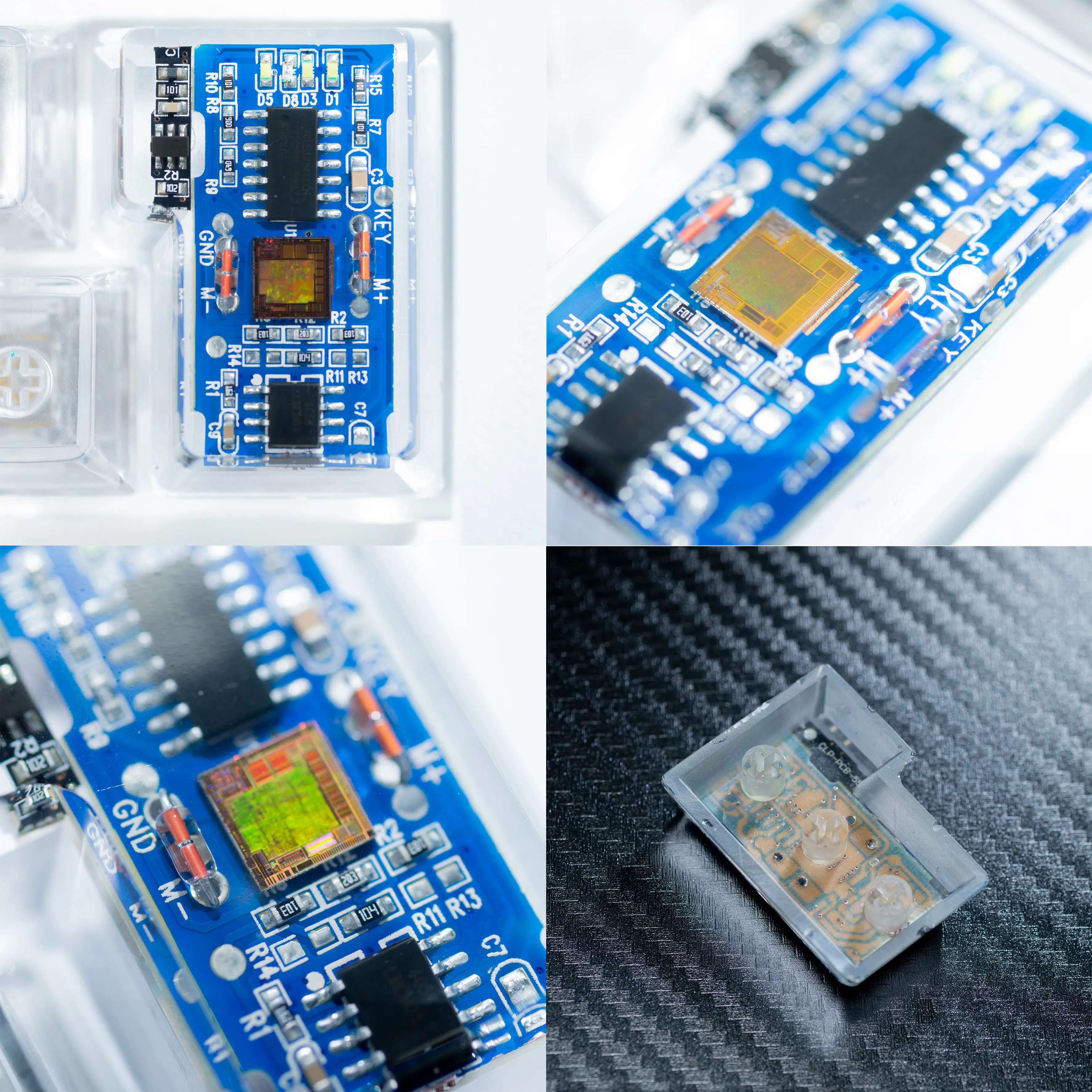 CMOS Chip Theme Tastenkappen Custom Cherry/OEM/SA ESC R4/R1 Artisan Key Caps Mechanische Tastatur Spielzubehör Resin Point Tastenkappen