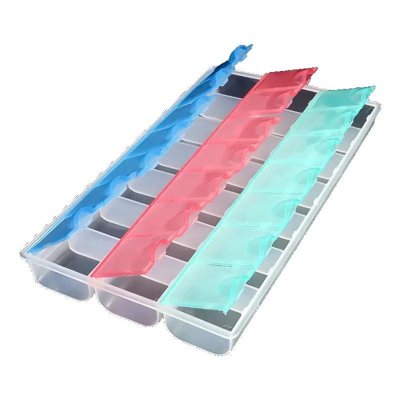 Sunshine 21 Multi-Raster Component Doos Mobiele Telefoon Reparatie Tool Opslag Plastic Transparant Onderdelen Box