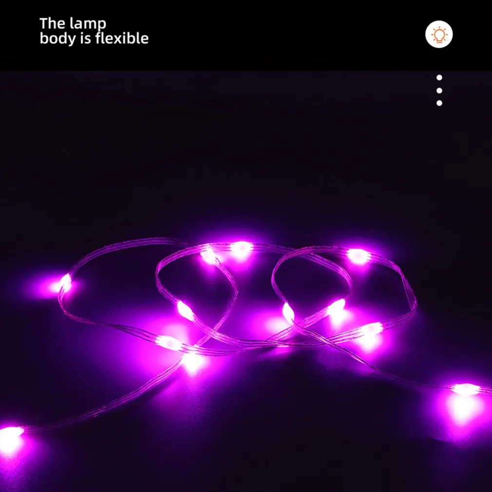 Fairy Christmas Lights LED String Light Smart Bluetooth Addressable Music Garland Party Wedding Festoon Home Party Decor