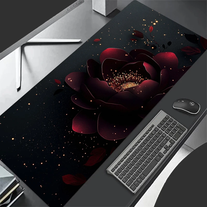 

Super professional game mouse pad Flower art game players expand mouse pad Computer office accessories Computer desk mat custom