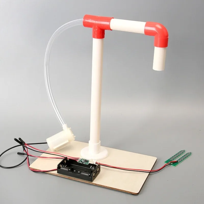 Children's Science and Education Experiment Models, DIY Automatic Watering System Hand-Assembled Toys, DIY Gifts