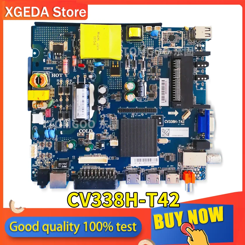 Good test LCD TV intelligent network mainboard CV338H-T42 S300DL40F GR40E4300SA H32D8000Q works well