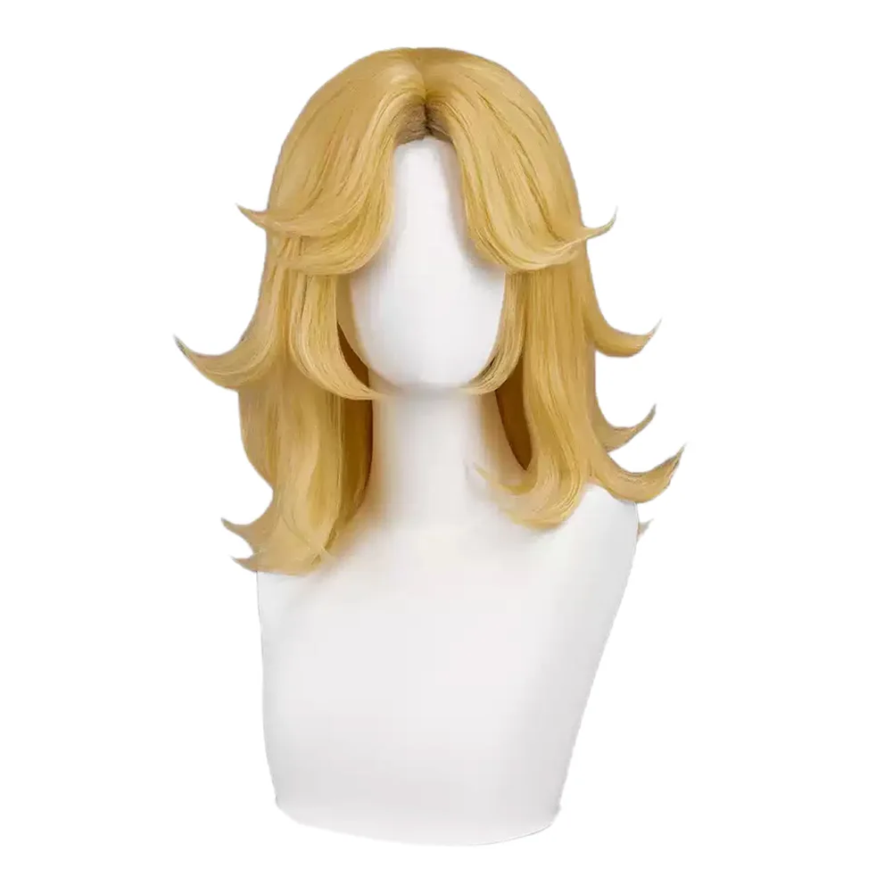 Susan tempestade perucas cosplay acessórios de fantasia jogo rival disfarce peruca amarela chapelaria feminino adulto festa de halloween carnaval terno