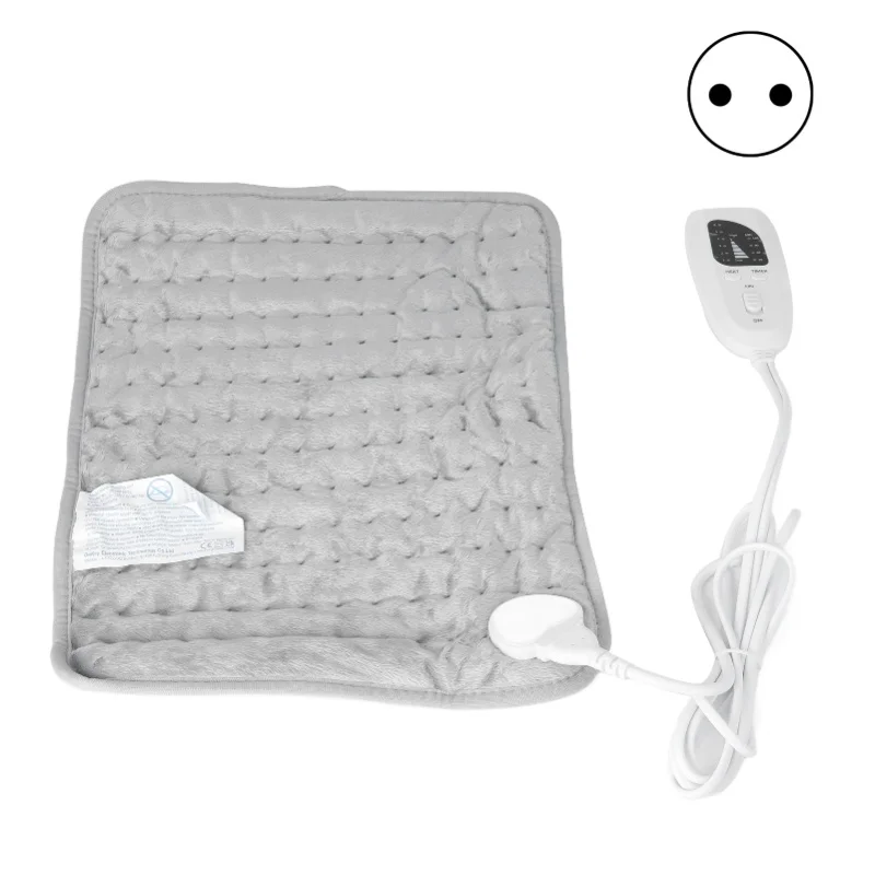 

Electric Heating Pad Smart Timing Fast Heating 6 Temperature Mode Soft Material Small Heating Pad For Back Waist Legs US Plug