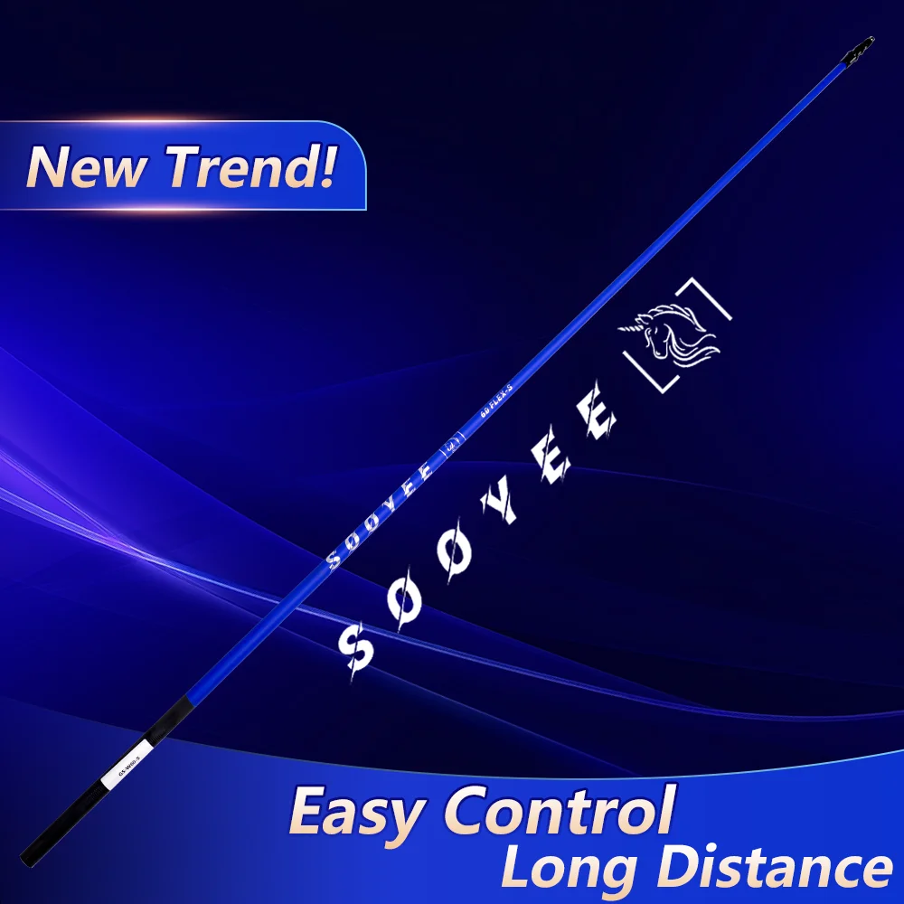 SOOYEE ماتي كامل الكربون عمود جولف 40 جرام 50 جرام 60 جرام 70 جرام فليكس L R S X الأحجار الكريمة الأزرق معامل عالي للطاقة #1