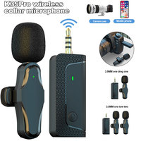 K35Pro Wireless Lavalier Microphone 3.5mm Convenient Noise-Canceling Microphone For live broadcasts, interviews, etc.
