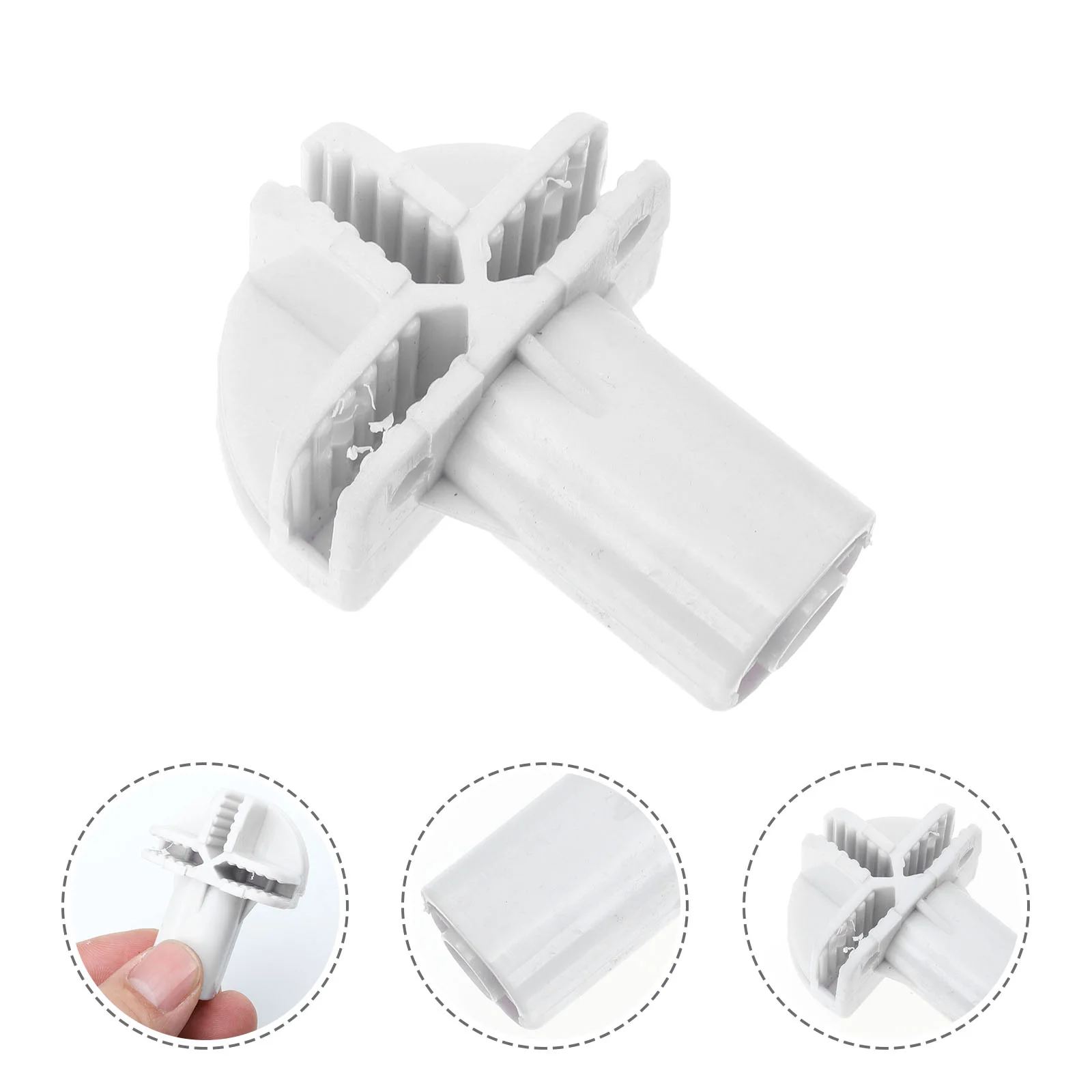 

8 Pcs Wardrobe Cabinet Door Fence Buckle Racking Shelving Wire Cube Connectors Plastic Resin Modular Organizer