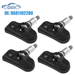 9681102280 433 MHZ Tire Pressure Sensors 9634866180 For Peugeot 207 208 307 407 408 1007 2008 3008 For Citroen C4 C5 C6 C8