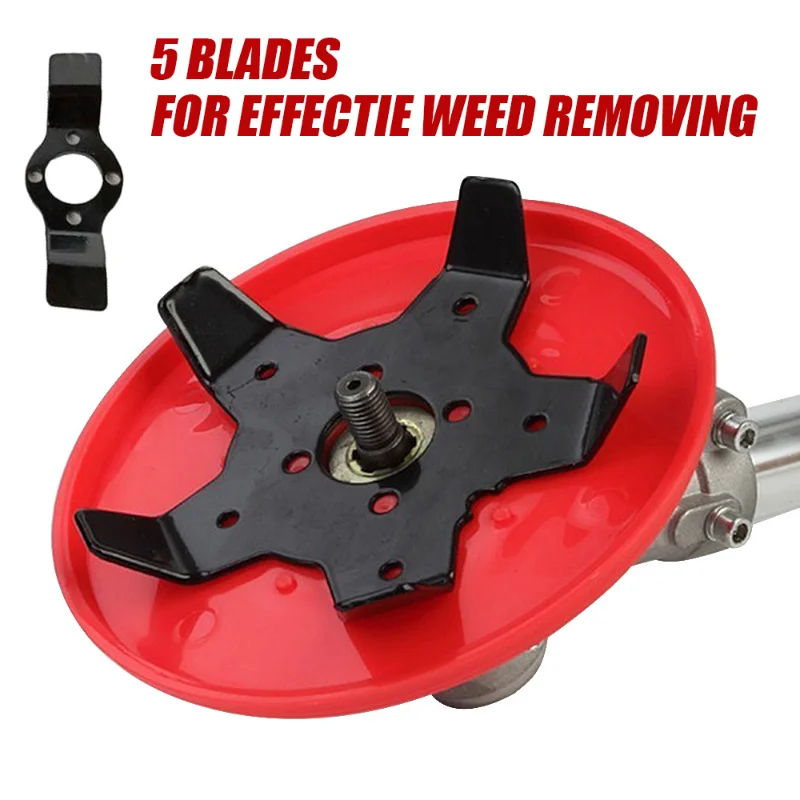 Dual-use Weeder Plate Blades Lawn Mower Grass Eater Trimmers Head Brush Cutter Tool