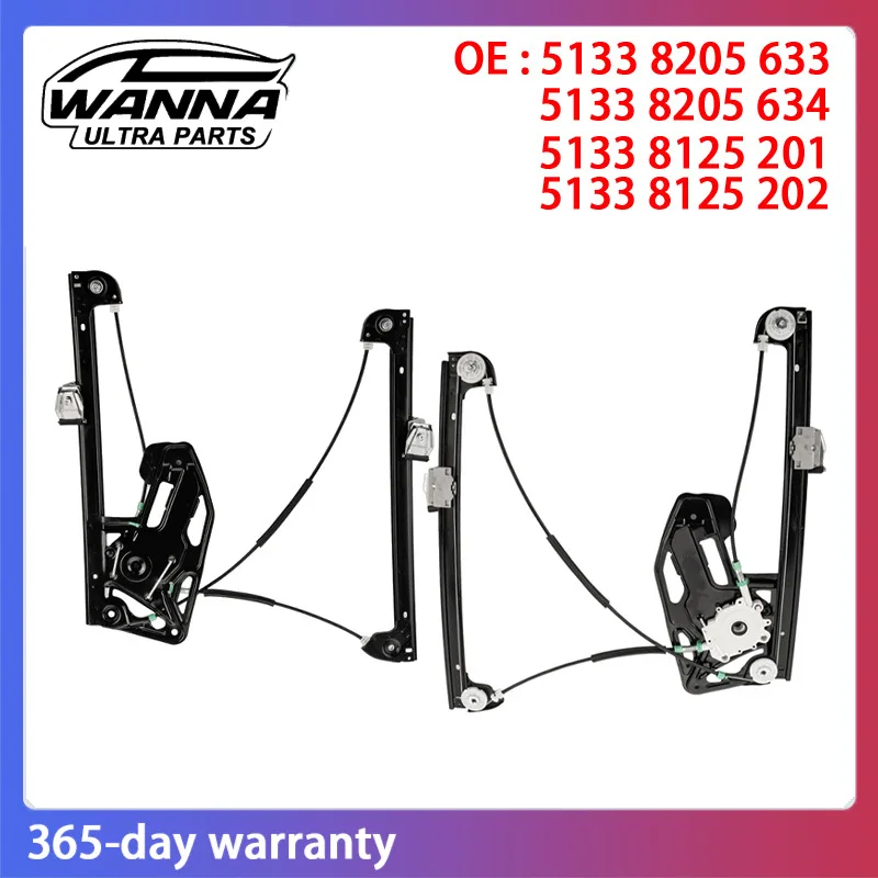 

OE Quality 51338205633 51338205634 51338125201 51338125202 Rear Left Right Window Regulator for BMW 7 Series E38 1993-2001