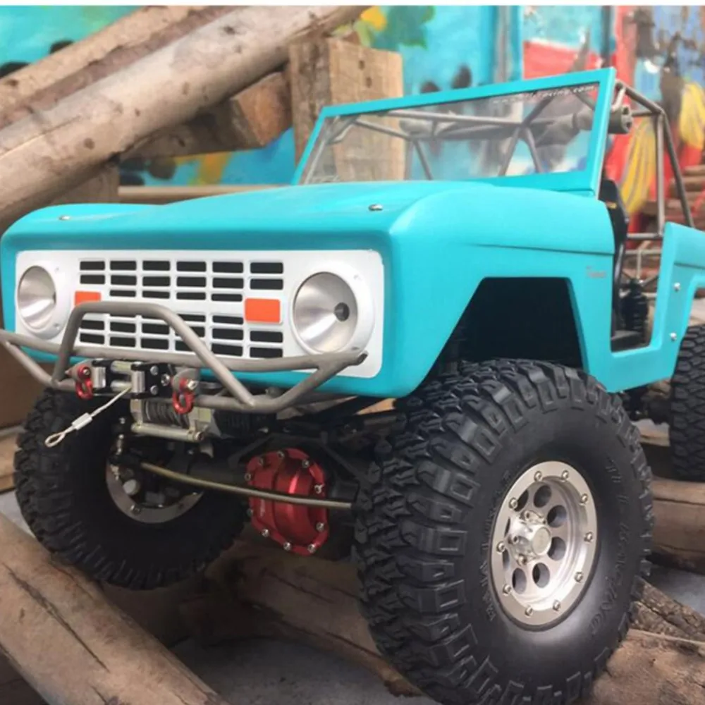 

Игрушечные радиоуправляемые машинки TFL 1/10, внедорожник на пульте управления, комплект 4WD SCX10 с окрашенным кузовом, ESC, мотор, для улицы, подарок для мальчиков TH01735