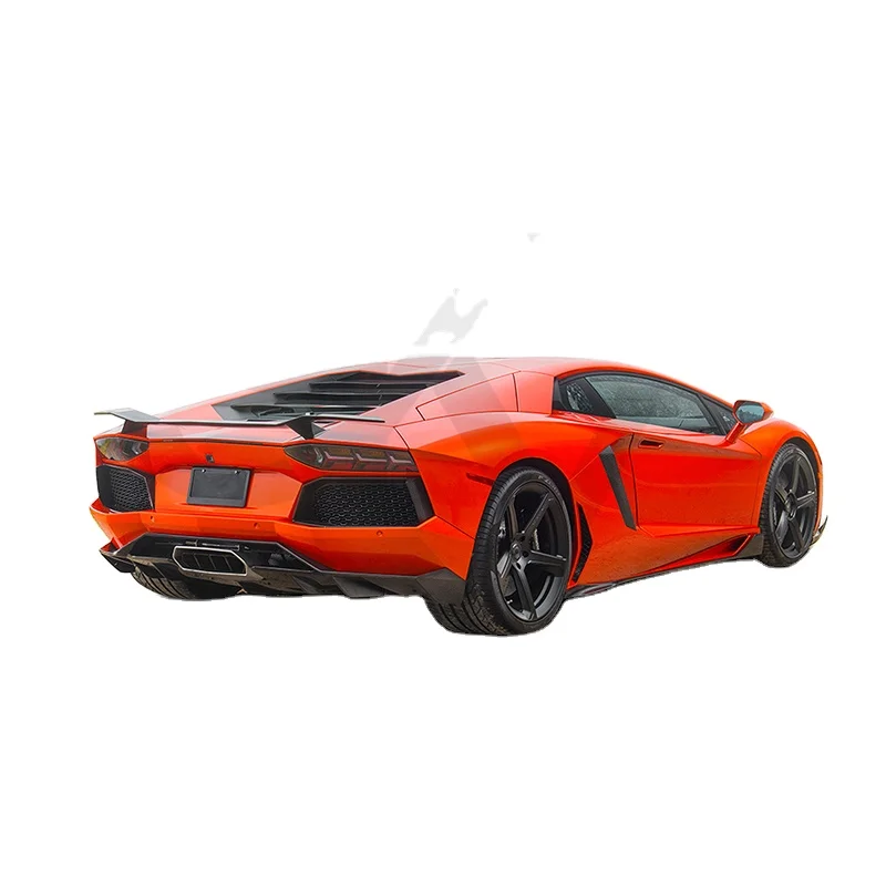 Aventador LP740 V Style Full Carbon Fiber Spoiler Body Kit for lamborghini LP700-4 720 Rear Wing Forged Carbon