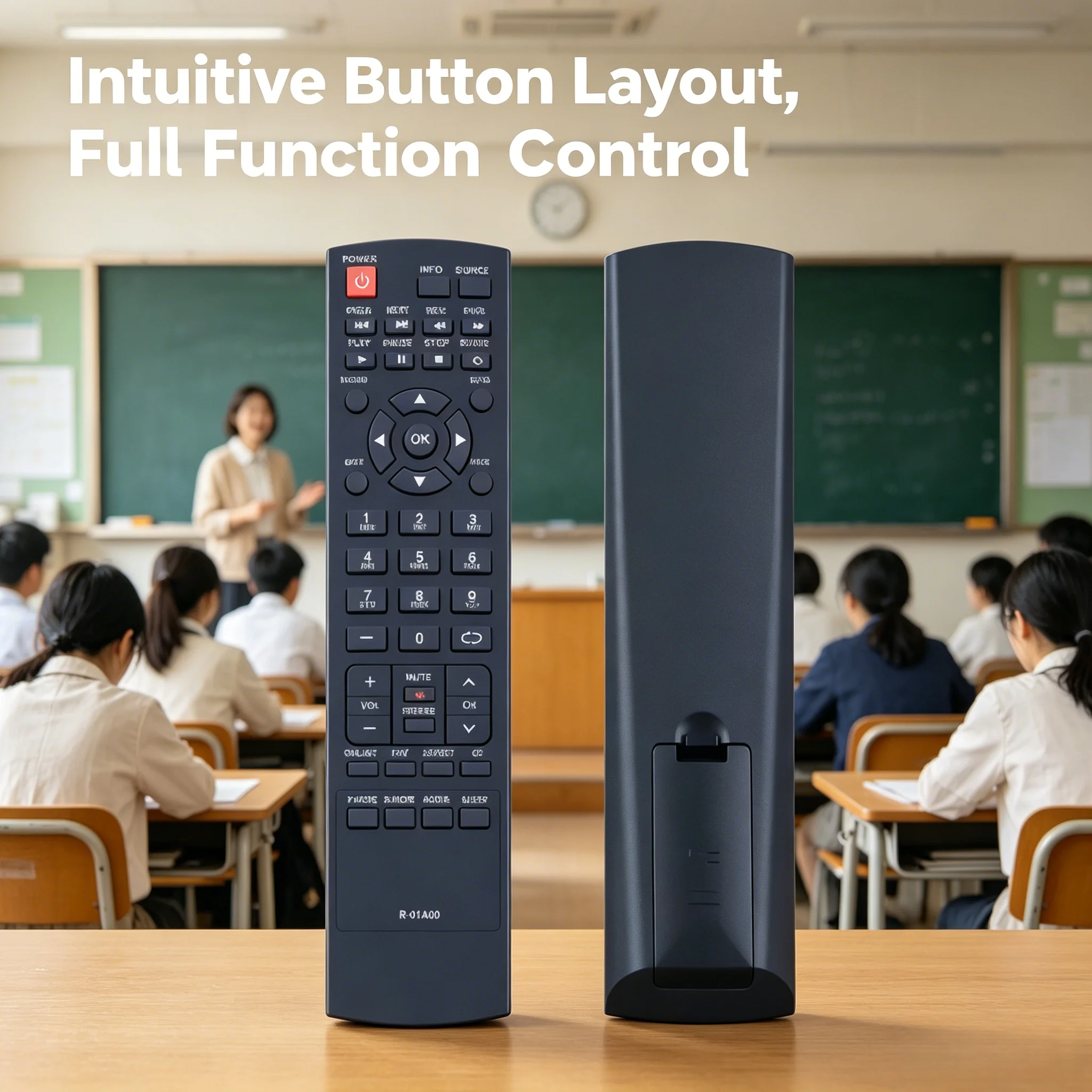 Control Remoto para TV RC-402B R-01A00 Compatible con Televisores LCD LED Daewoo DTQ-20Z1S, Control Remoto de Repuesto