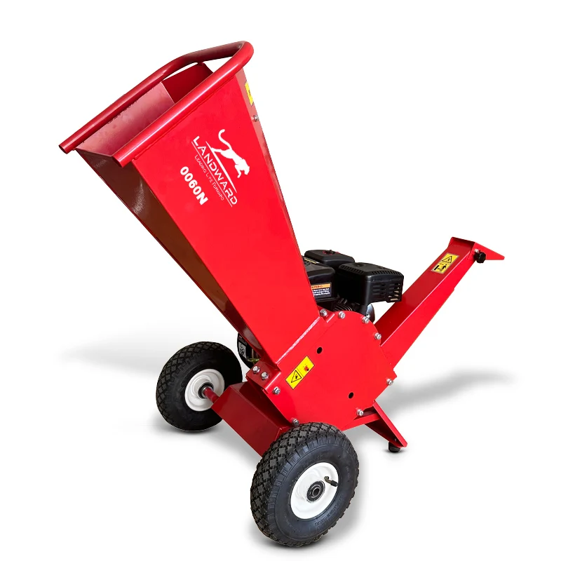 Forest Farm Gardener Use High Quality Efficient Tree Branch Shredder Small 15HP Wood Chipper Tree Branch Shredder Customized