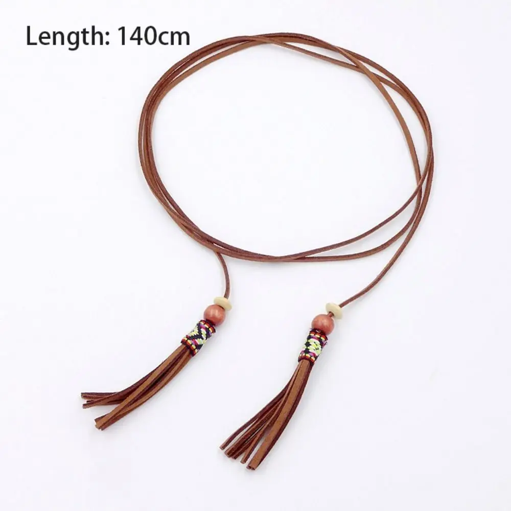 Akcesoria do stylizacji pasek do garnituru nowy sukienka w rozmiarze uniwersalnym wystrój cienki pasek styl boho uszczelnienie w talii