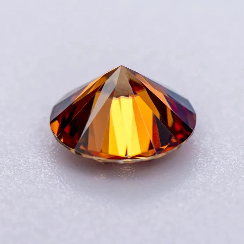 0.5~5ct  Luxury Garnet Moissanite With GRA Certificate Excellent Cut Lab Grown Loose Gems Pear/Radiant/Round  For Jewelry inlay