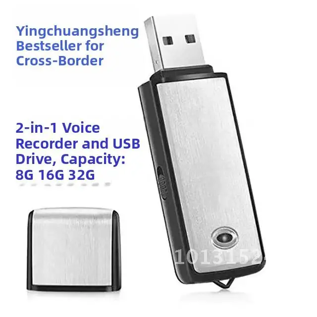 

Premium X09 USB Digital Recording Pen 8G 16G 32G Noise Reduction Intelligent U-Disk Blue Black Color for Business Travel