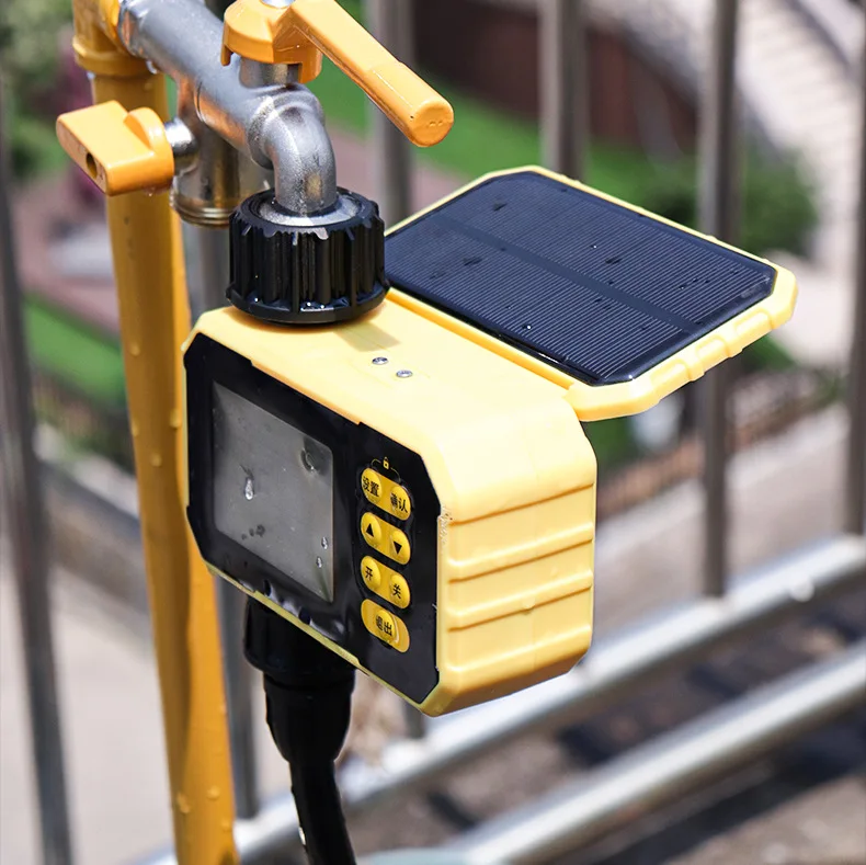 Household lazy micro-spray solar automatic irrigation watering device Intelligent drip irrigation control Timed flower watering