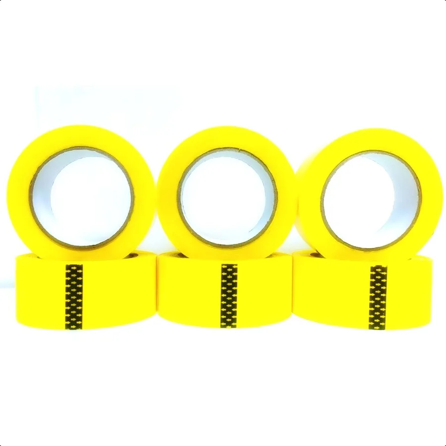 

Yellow Carton Sealing Tape Packing Tape Moving Tape 2 x 110 Yard 2mil Thick Heavy Duty 6 Rolls