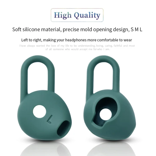 Imagen 2 del producto 6 uds almohadillas de silicona para auriculares HUAWEI Freelace Active, puntas anticaída montadas en el cuello, tapones para los oídos